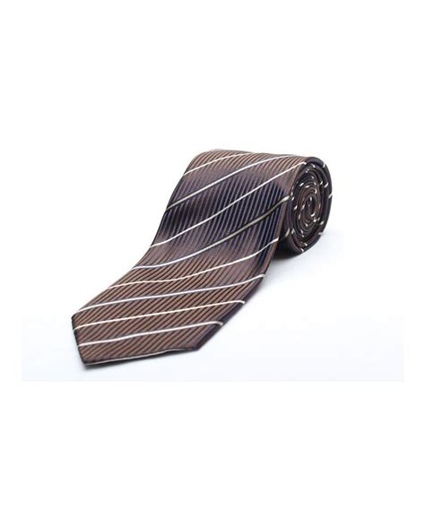 mens red white striped versace tie|Versace men's silk ties.